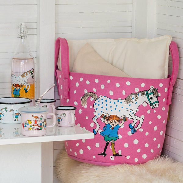 PIPPI LONGSTOCKING | Storage Basket 30L | Pippi And The Horse