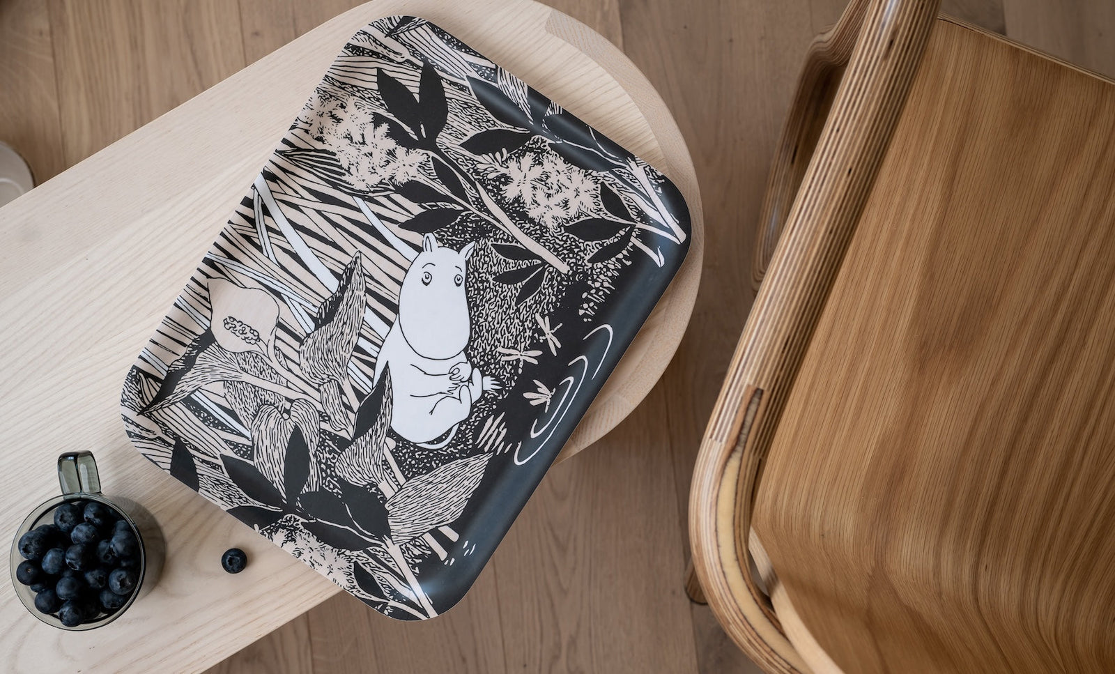 Moomin Trays by Muurla Design. Handmade in Finland