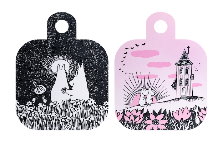 MOOMIN | Chop &amp; Serve | Friendship| 25 x 32cm