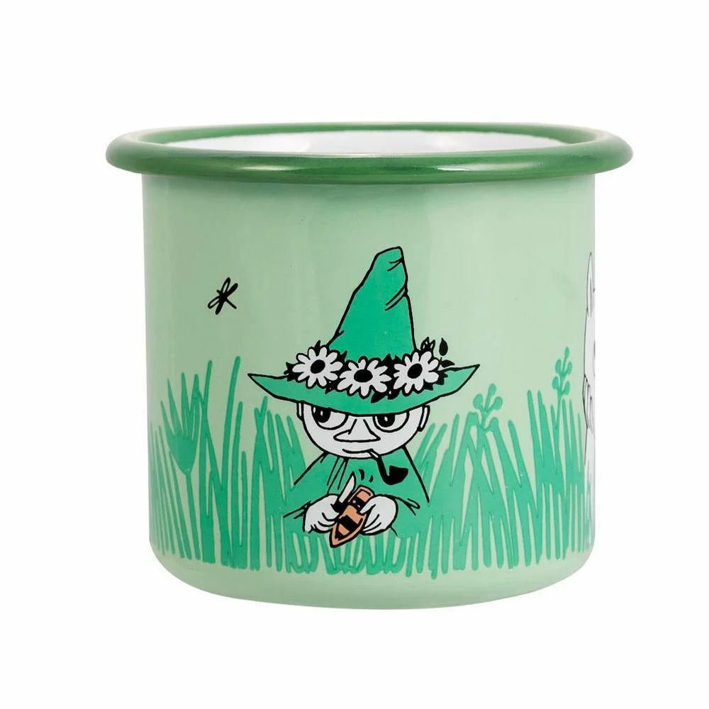 MUURLA | Moomin | Enamel Mug | In the Garden - Boys | 0.25L