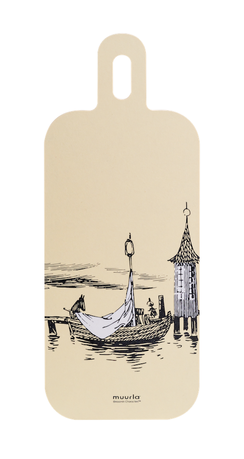 MOOMIN | Originals | Chop and Serve Board | Adventures on the Water | 13 x 33cm