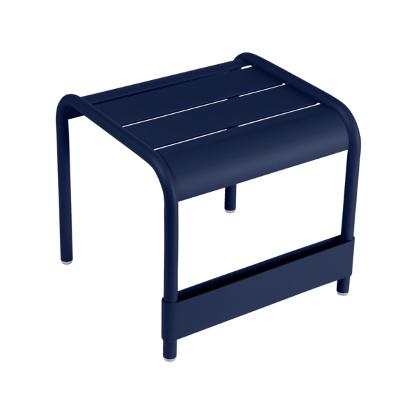 FERMOB | Luxembourg | Small Low Table or Footrest | Deep Blue