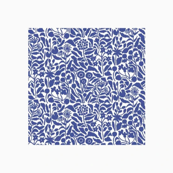HAVI | &#39;Coffee &amp; Cake&#39; Napkin | Pack of 20 | 24x24cm | Niitty Blue