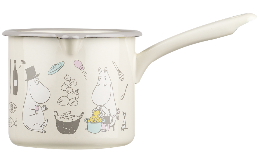 MOOMIN | Enamel Saucepan | Bon Appétit | 1.3 L