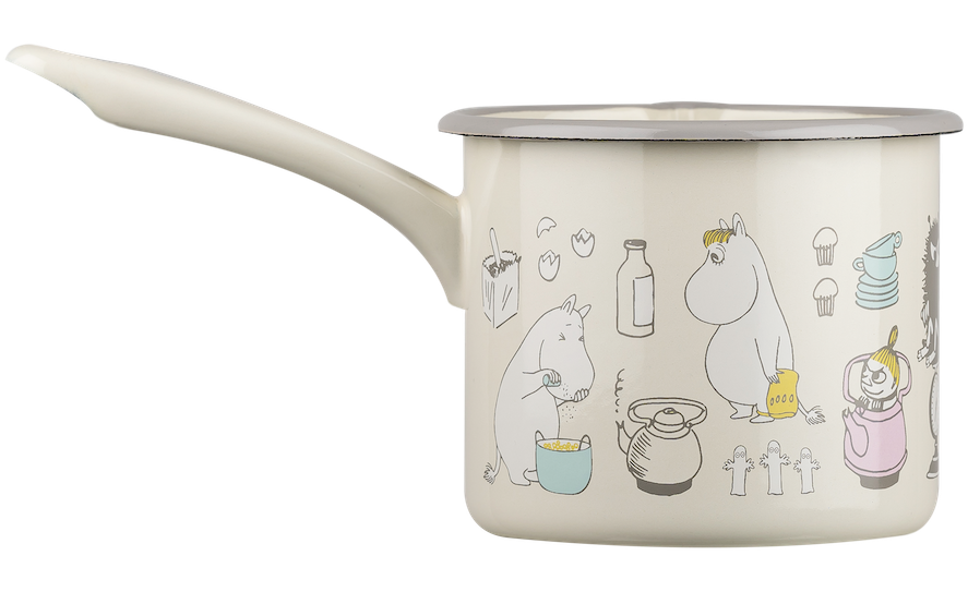 MOOMIN | Enamel Saucepan | Bon Appétit | 1.3 L