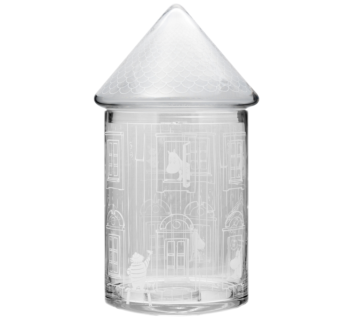 MOOMIN | MoominHouse Glass Jar | ⌀ 15cm x H 30.5cm