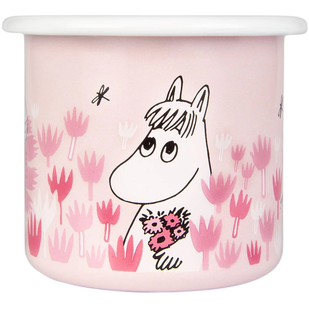 MUURLA | Moomin | Enamel Mug | In the Garden - Girls | 0.25L