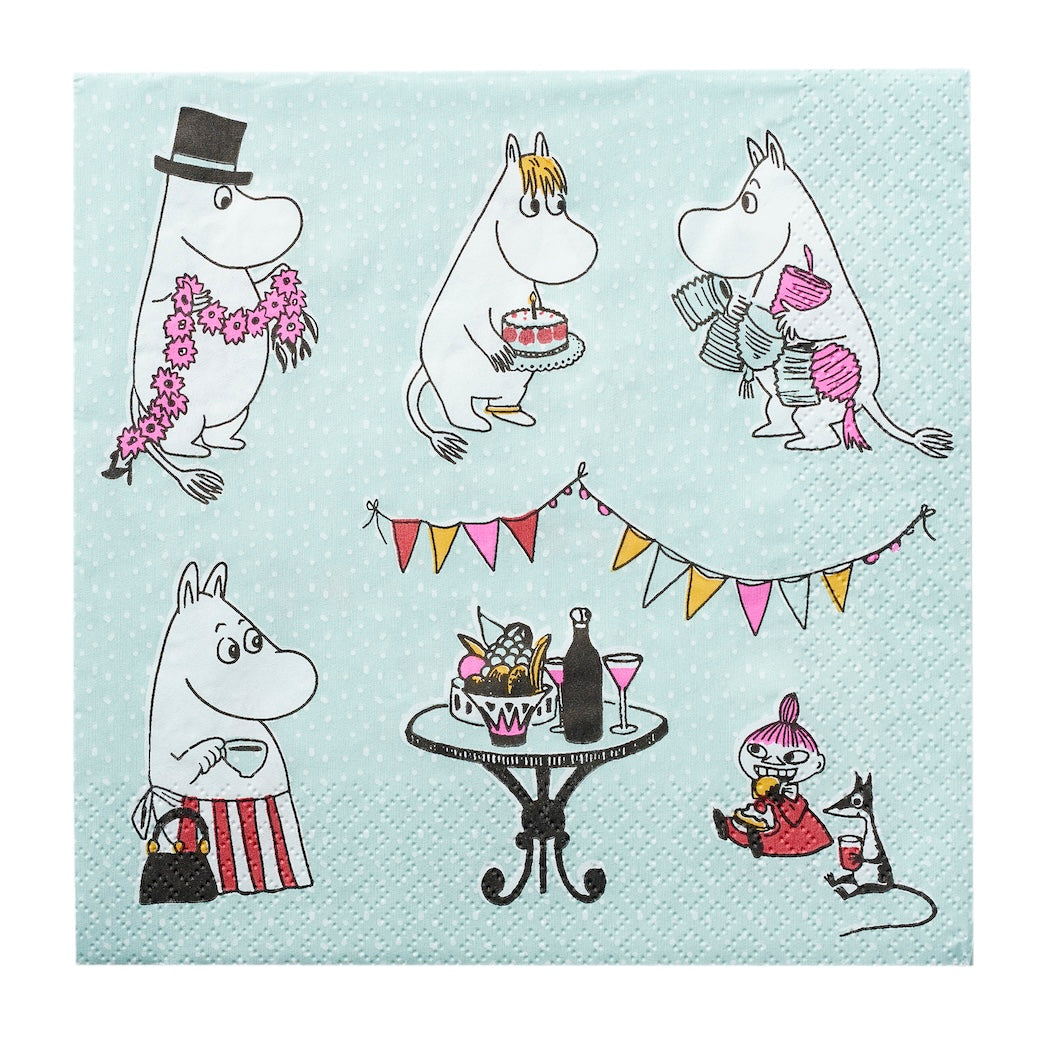 Kestit Moomin Paper Napkin by Havi of Finland