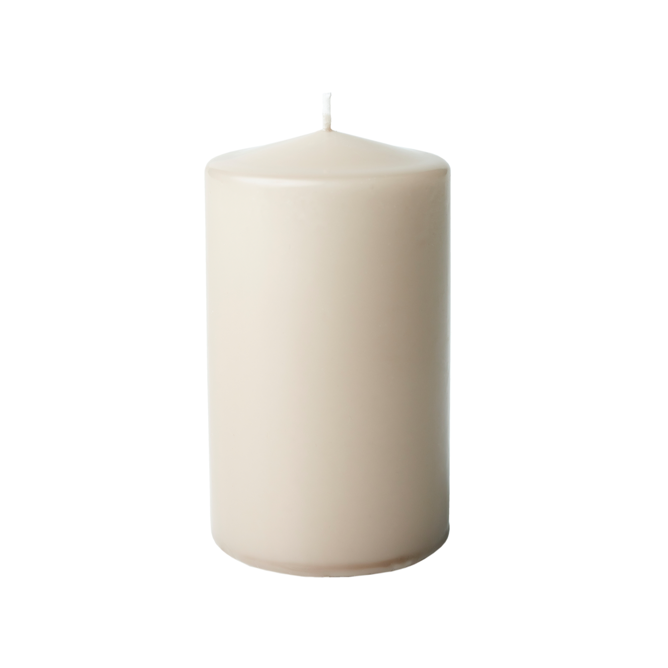 Havi Pillar Candle in a Linen Colouryway 7 x 12cm