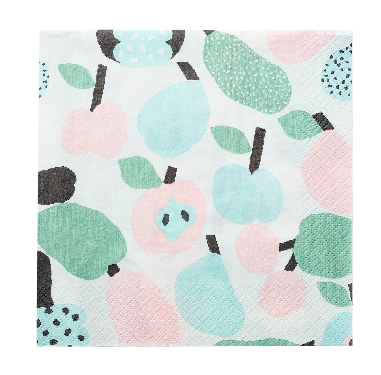 Havi Paper Napkins. Tutti Frutti design in a pastel shade