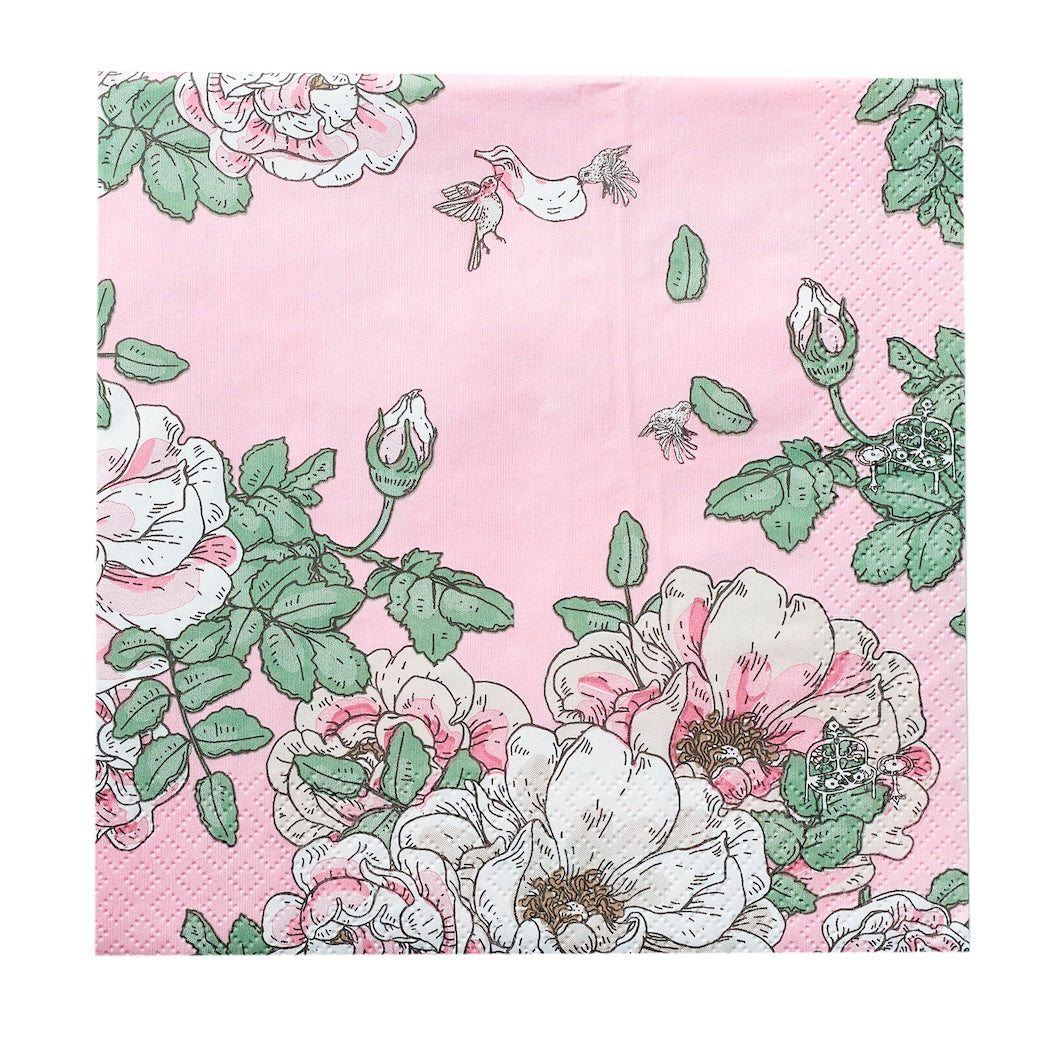 Havi Midsummer Memories Paper Napkin in Pink