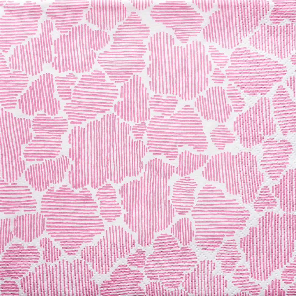 Cotton Candy Napkins in Pink, by Havi of Finland