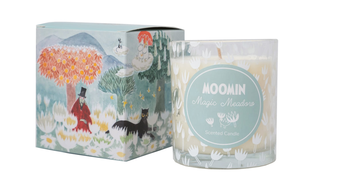 MOOMIN | Scented Candle | ⌀ 8x9cm | 38 Hour | Magic Meadow