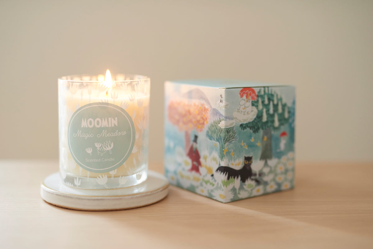 MOOMIN | Scented Candle | ⌀ 8x9cm | 38 Hour | Magic Meadow