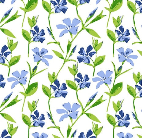 Linnea Blue Havi Napkin Design