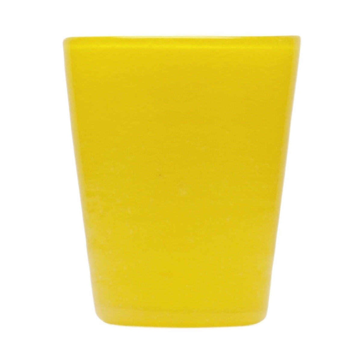 MEMENTO | Coloured Drinking Glass | Tumbler |  Yellow Solid