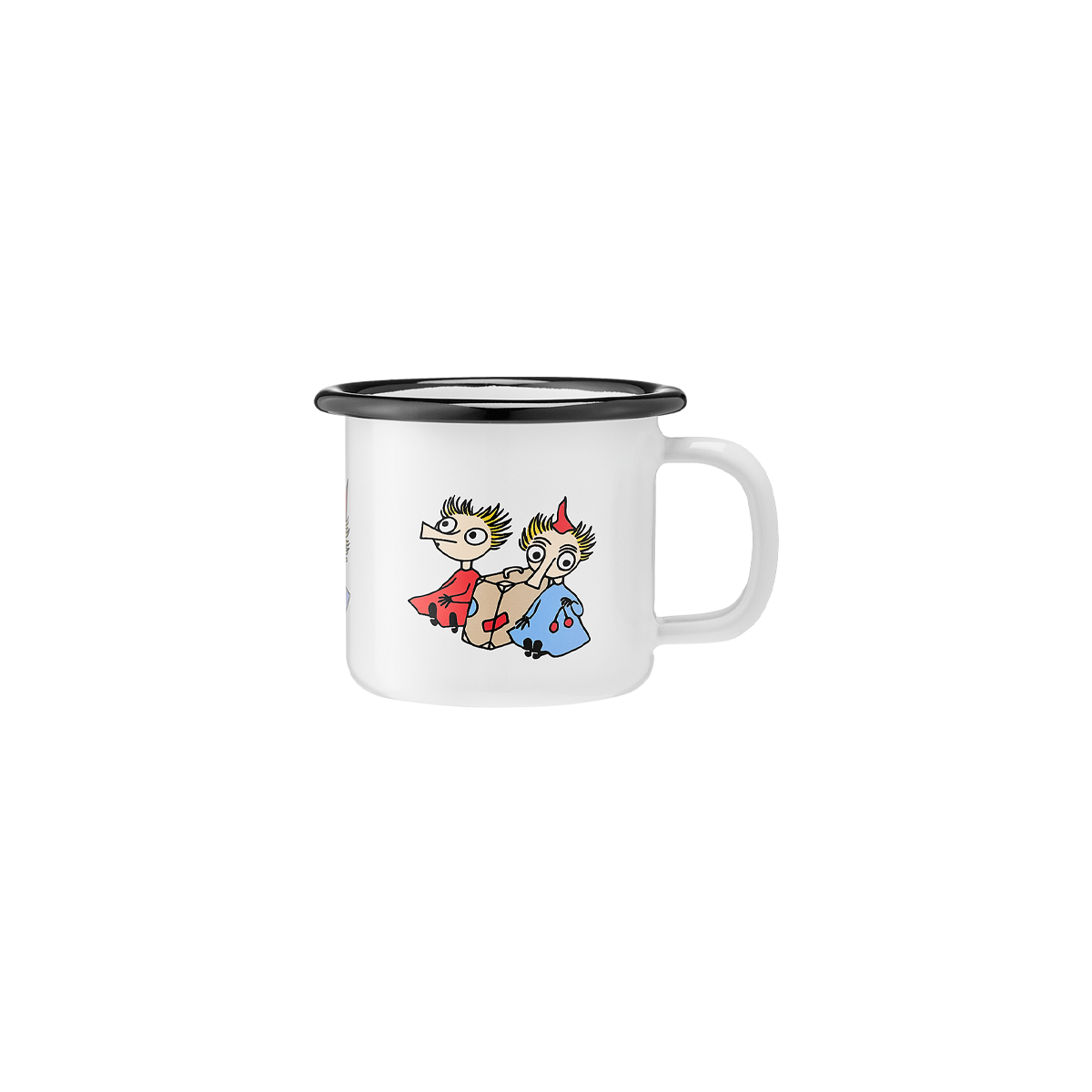 MOOMIN | Enamel Mug | Thingumy and Bob | 0.15 L