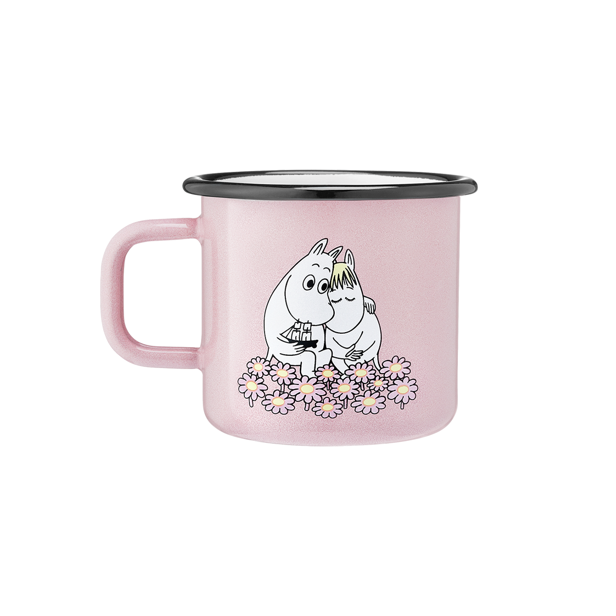 Moomin by Muurla Enamel Mug. Together featuring Moomintroll and Snorkmaiden