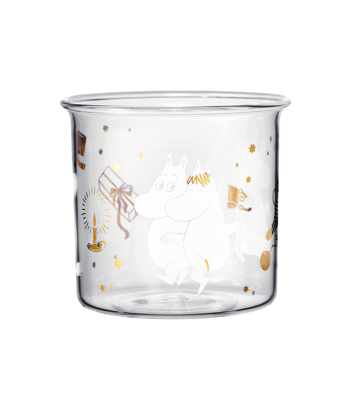 MOOMIN | Christmas | Glass Mug | Sparkling Stars | 0.35L