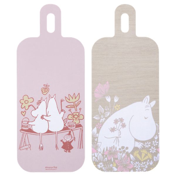 MOOMIN | Chop &amp; Serve | Flower Field | 13 x 33cm