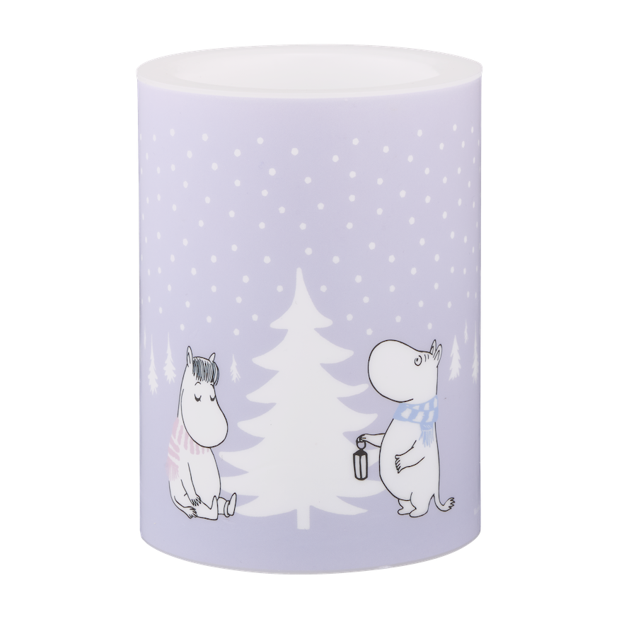 LED Moomin Candle Snowfall