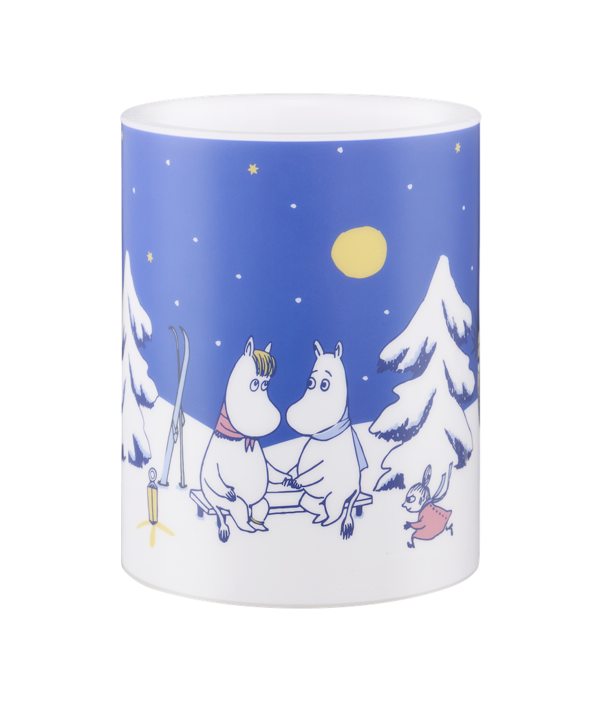 MOOMIN | Christmas | LED Candle | Starry Night | 12.5cm