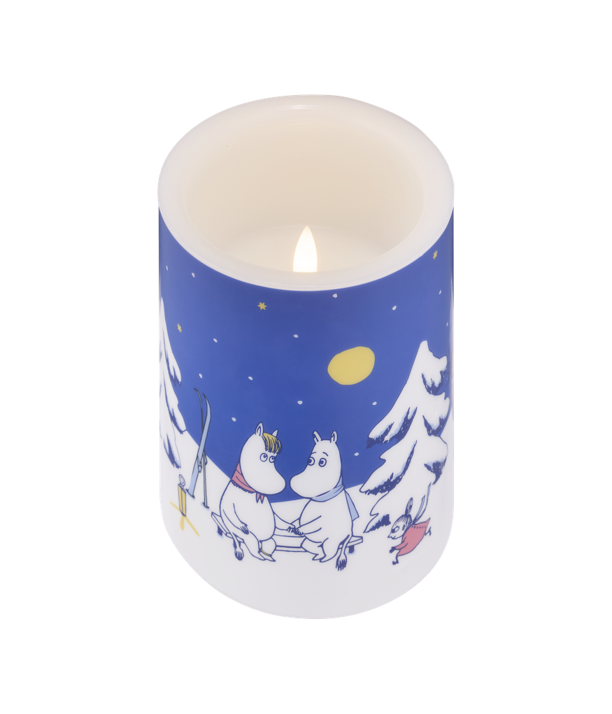 MOOMIN | Christmas | LED Candle | Starry Night | 12.5cm