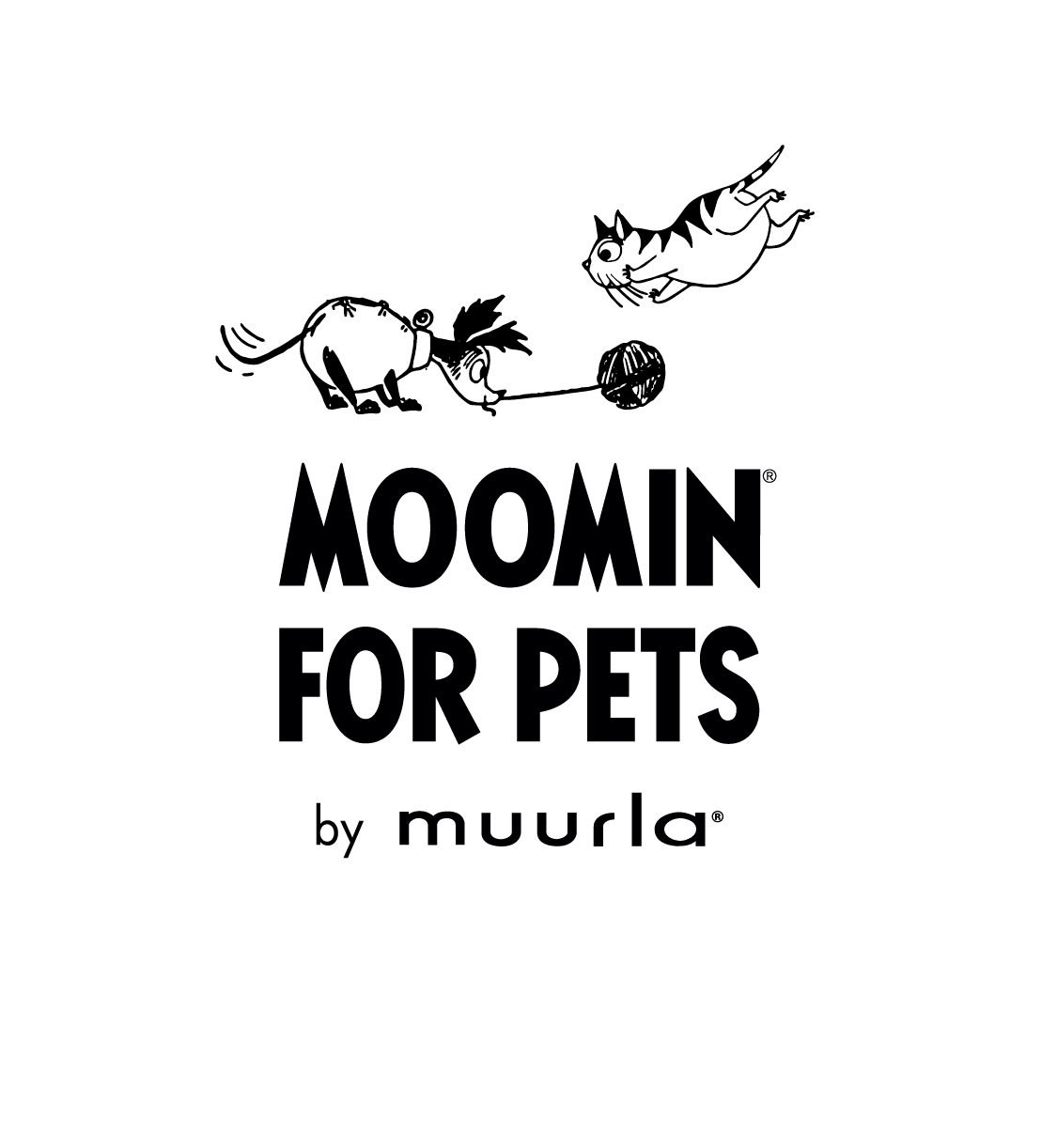 MOOMIN For Pets | Food Bowl - Medium | Moomin 80 | ⌀ 17.5cm x 5.5cm