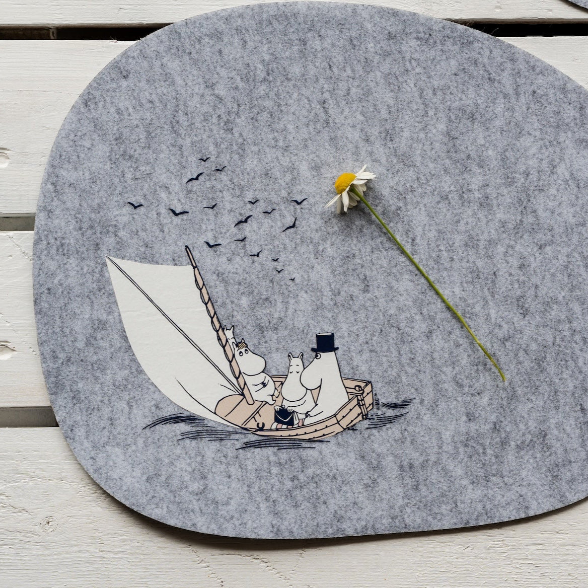 Moomin Sailors Placemat by Muurla Design.  r-PET recycled material