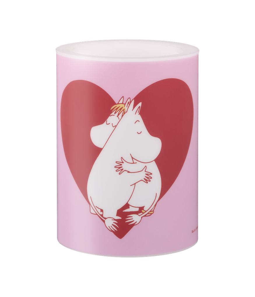 MOOMIN | Christmas | LED Candle | Heart | 10cm