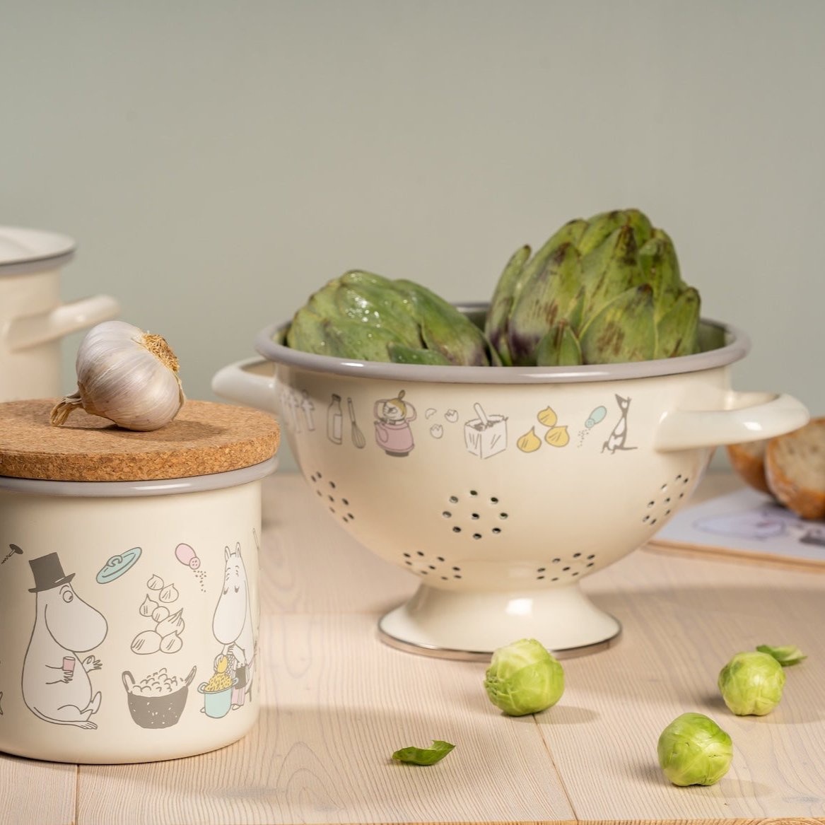 MOOMIN | Enamel Colander | Bon Appétit | ⌀ 20cm