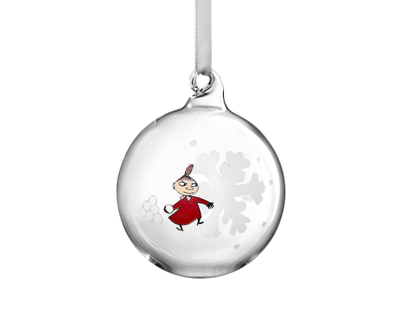 MOOMIN | Christmas | Glass Bauble | Snowflake | ⌀ 7 cm