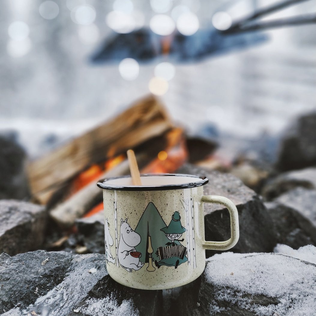 MOOMIN | Enamel XL Mug | Campers | 0.80L