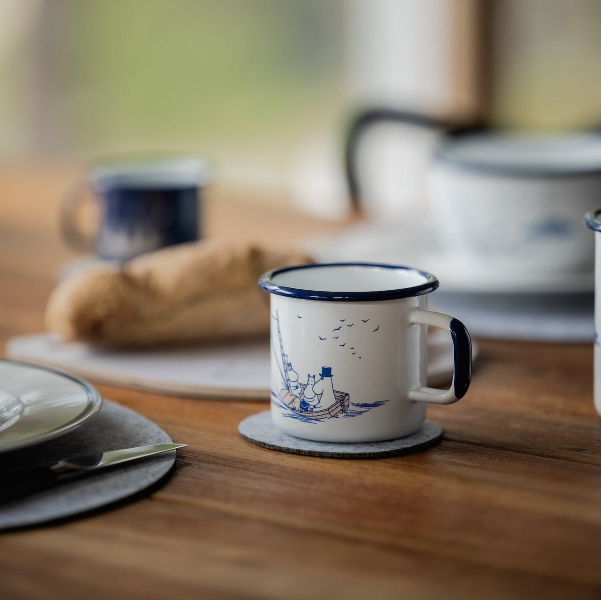 MOOMIN | Enamel Mug | Sailors  | 0.37L