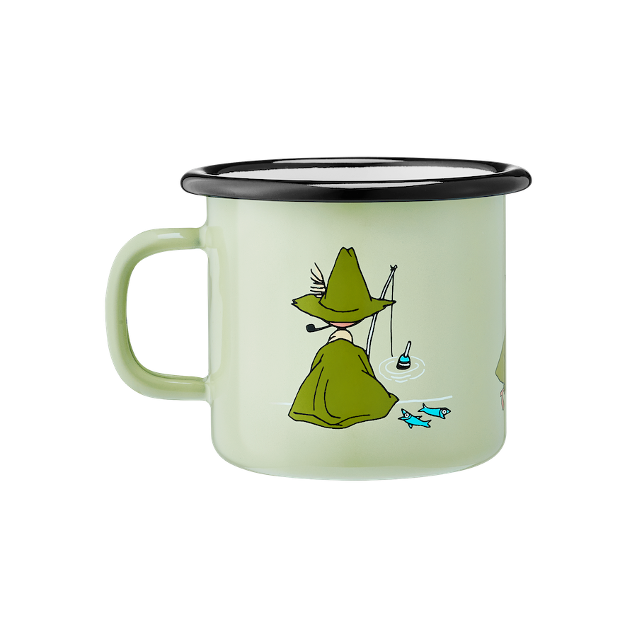 MOOMIN | Enamel Mug | Snufkin - Light Green  | 0.25L