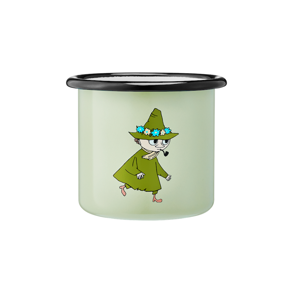 MOOMIN | Enamel Mug | Snufkin - Light Green  | 0.25L