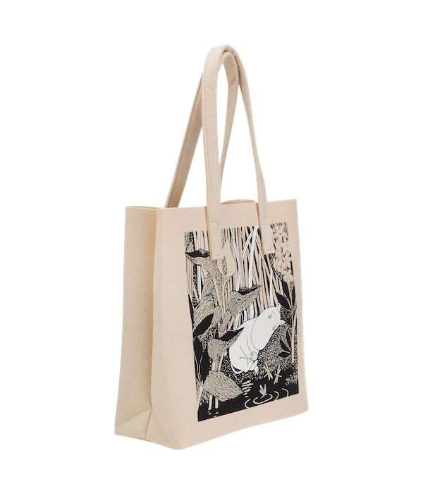 MOOMIN | Originals | Tote Bag | The Pond | Made from Recycled Plastic Bottles | 40 x 40cm