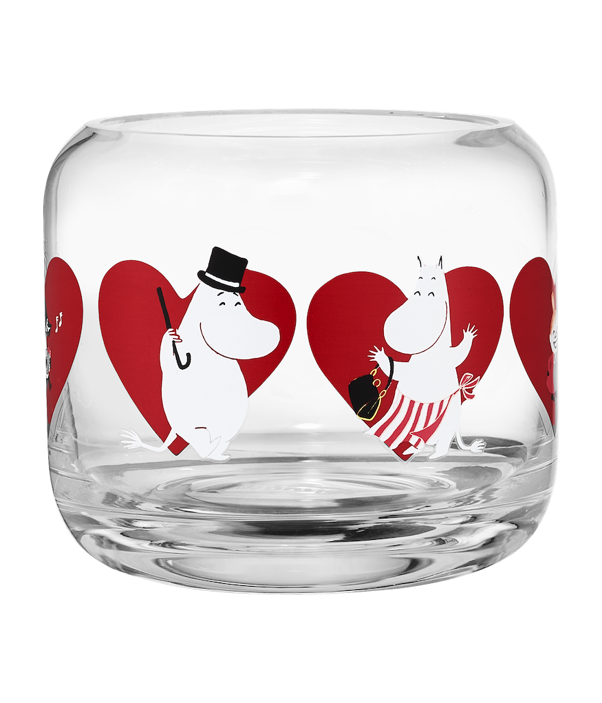 MOOMIN | Candle Holder / Bowl | Heart | 8cm x 9cm