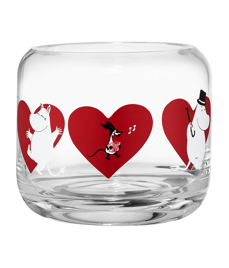 MOOMIN | Candle Holder / Bowl | Heart | 8cm x 9cm