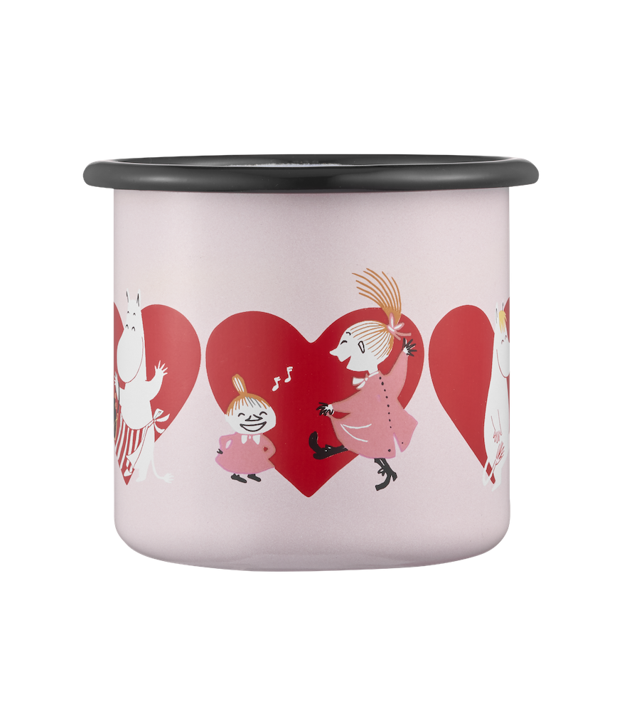MOOMIN | Enamel Mug | Heart  | 0.25L
