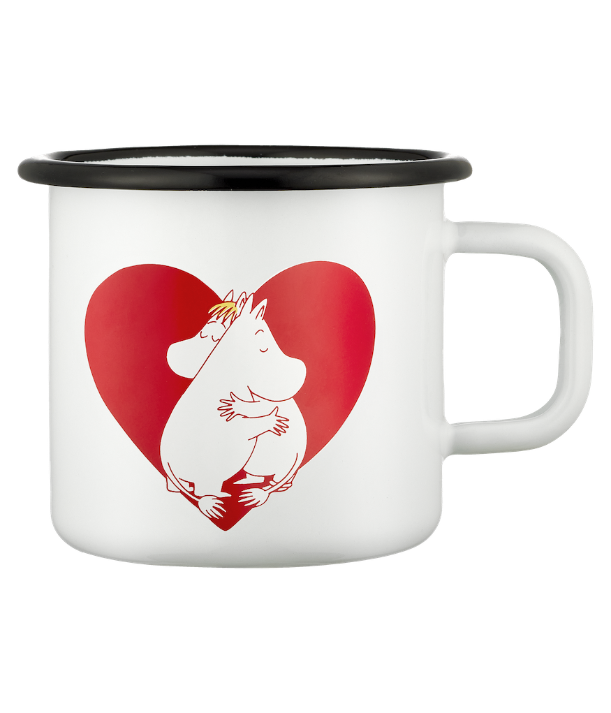 MOOMIN | Enamel Mug | 0.37L | Heart