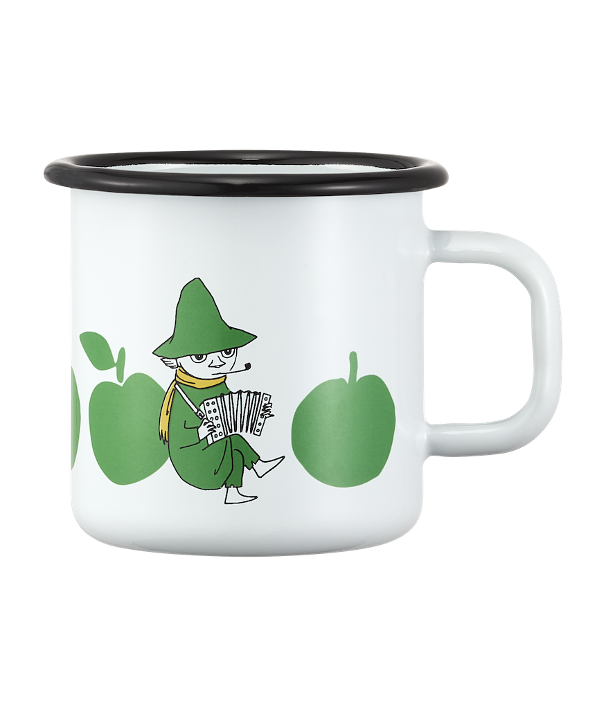 MOOMIN | Enamel Mug | Joyful Apples | 0.37L