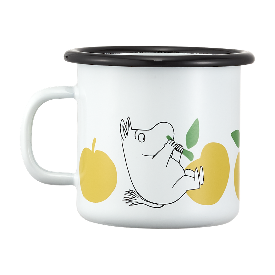 MOOMIN | Enamel Mug | Joyful Apples | 0.25L