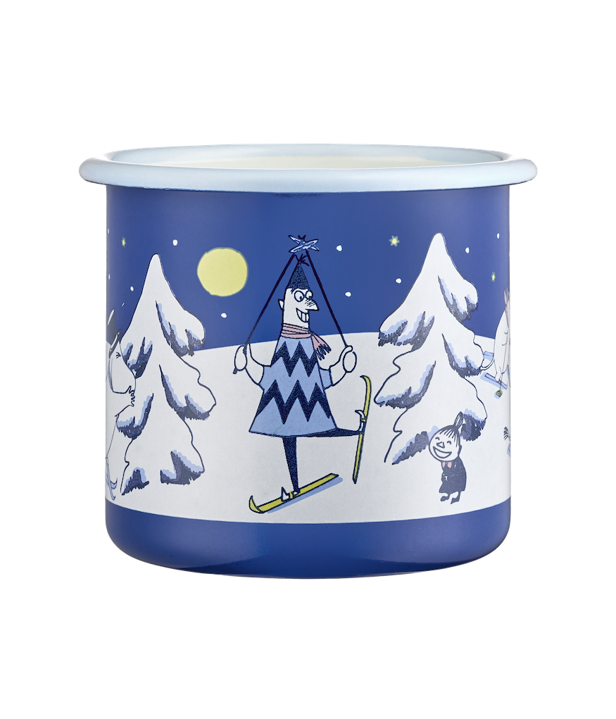 MOOMIN | Christmas | Enamel Mug | Starry Night | 0.37L