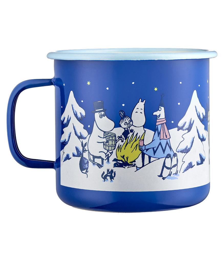 MOOMIN | Christmas | Enamel XL Mug | Starry Night | 0.80L