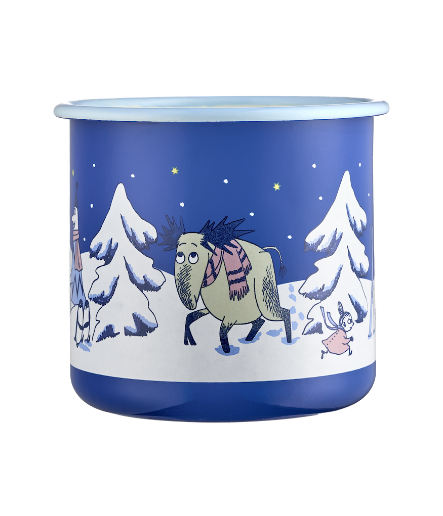 MOOMIN | Christmas | Enamel XL Mug | Starry Night | 0.80L