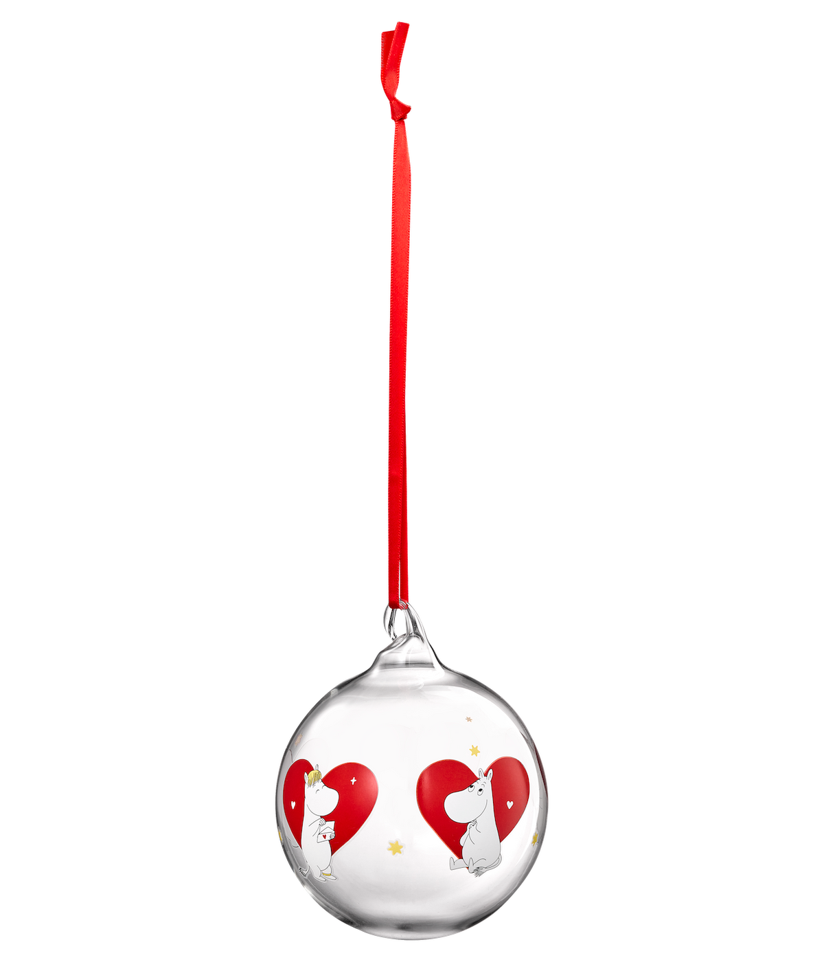 MOOMIN | Christmas | Glass Bauble | Heart | ⌀ 9 cm