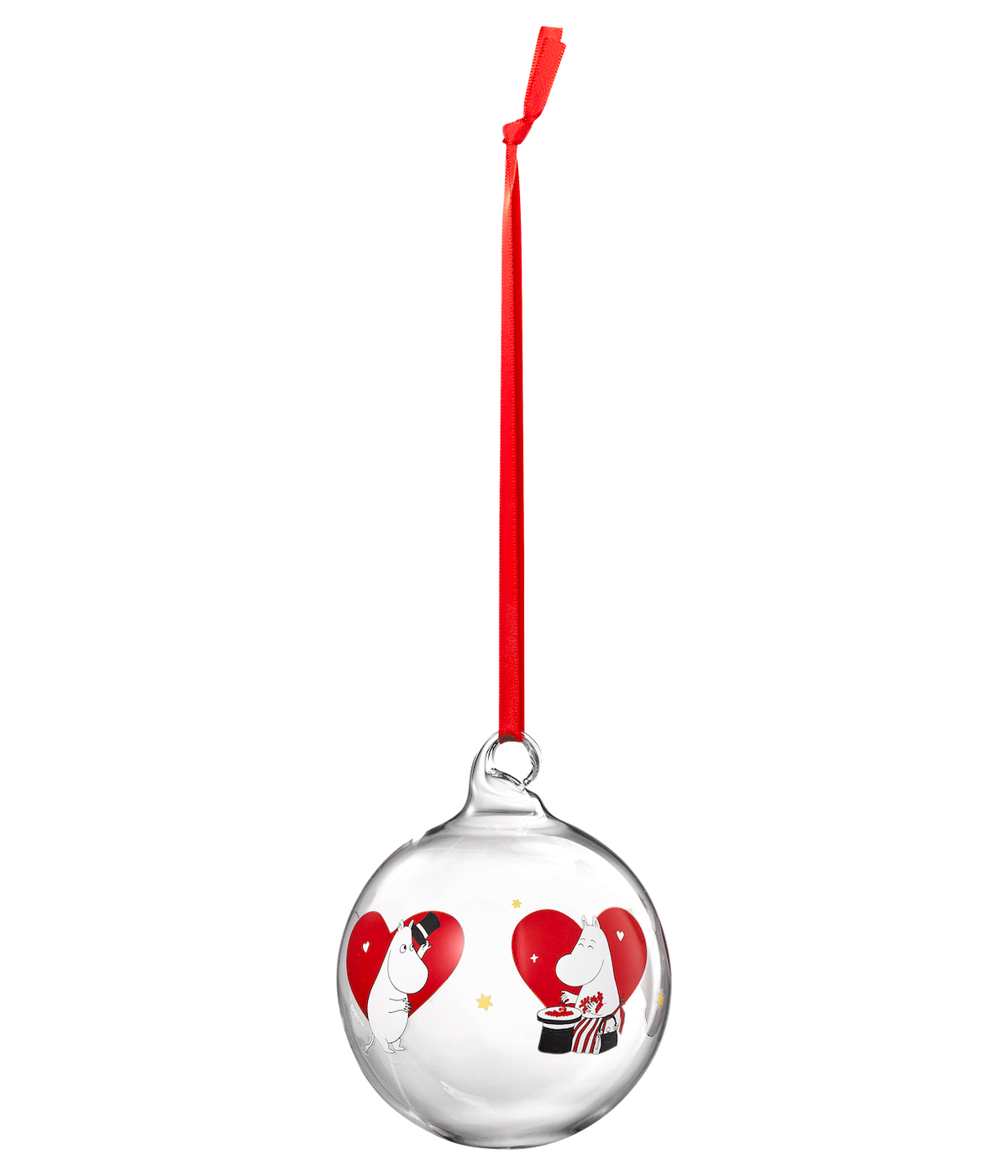 MOOMIN | Christmas | Glass Bauble | Heart | ⌀ 9 cm