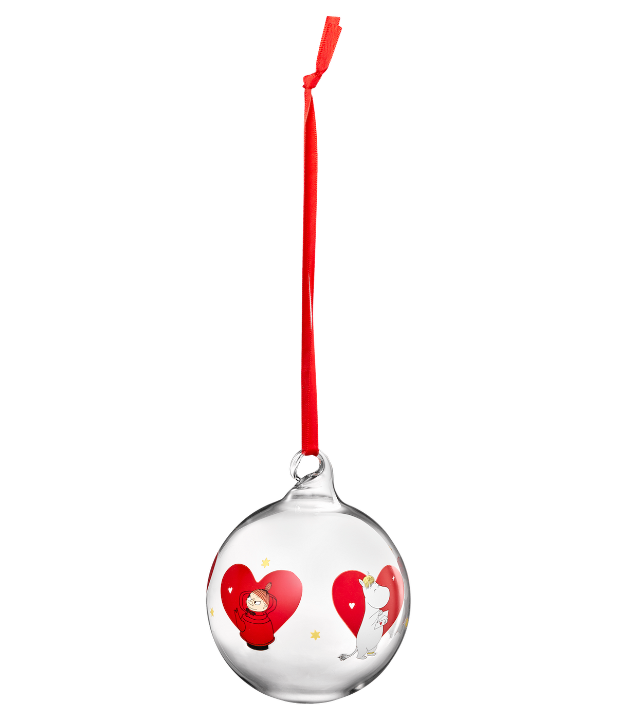 MOOMIN | Christmas | Glass Bauble | Heart | ⌀ 9 cm