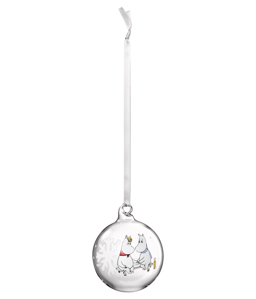 MOOMIN | Christmas | Glass Bauble | Snowflake | ⌀ 7 cm